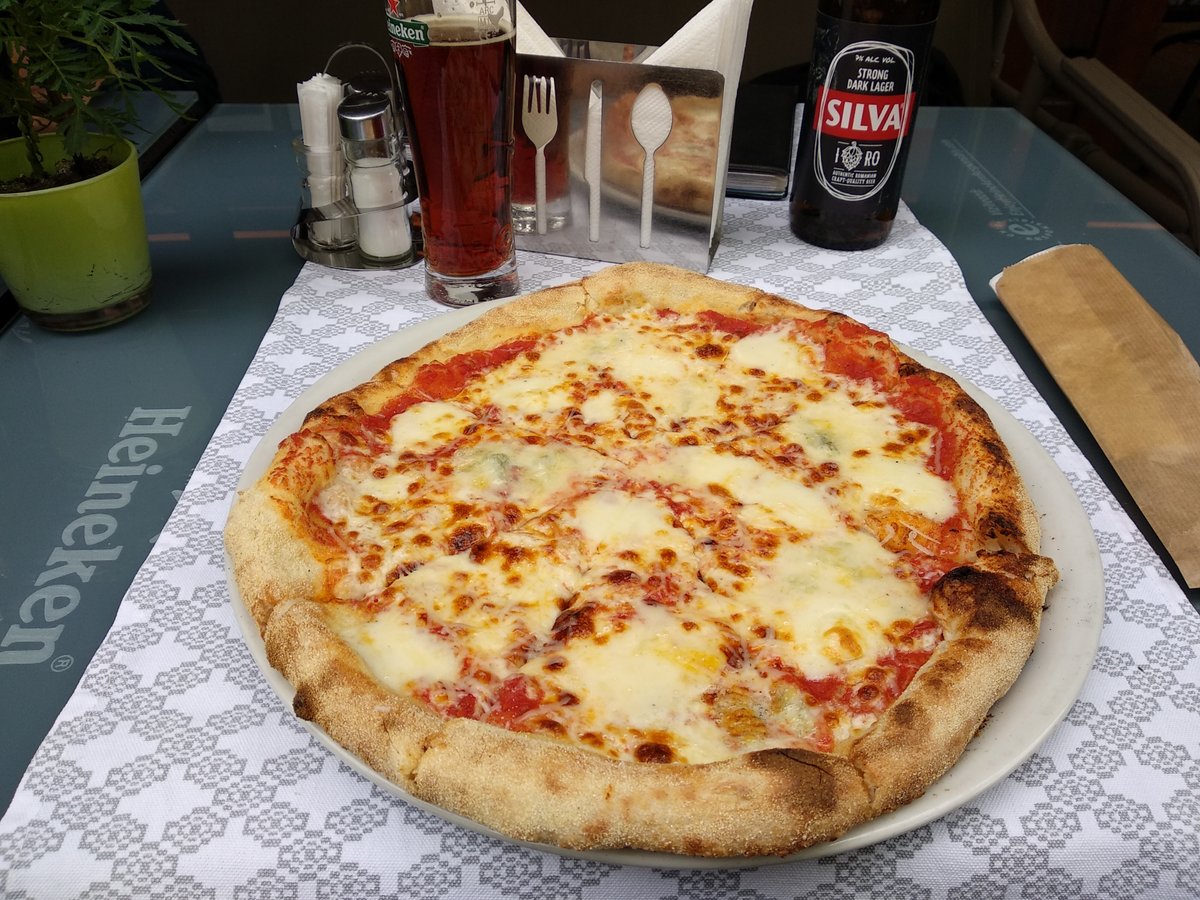 The best pizza I had in Romania so far
