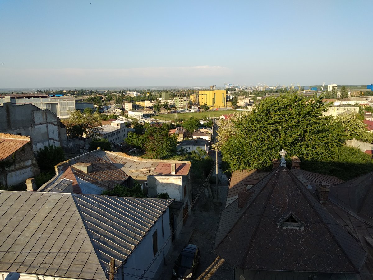 The view from our office's roof
