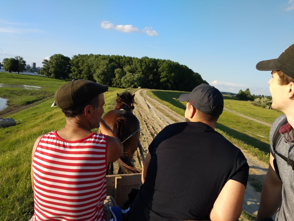 Carriage tour by a local farmer