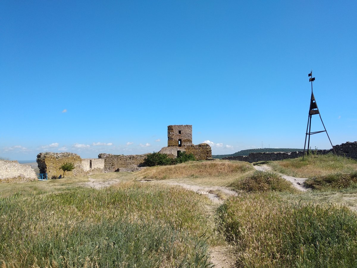 Castle's ruins in Tulcea
