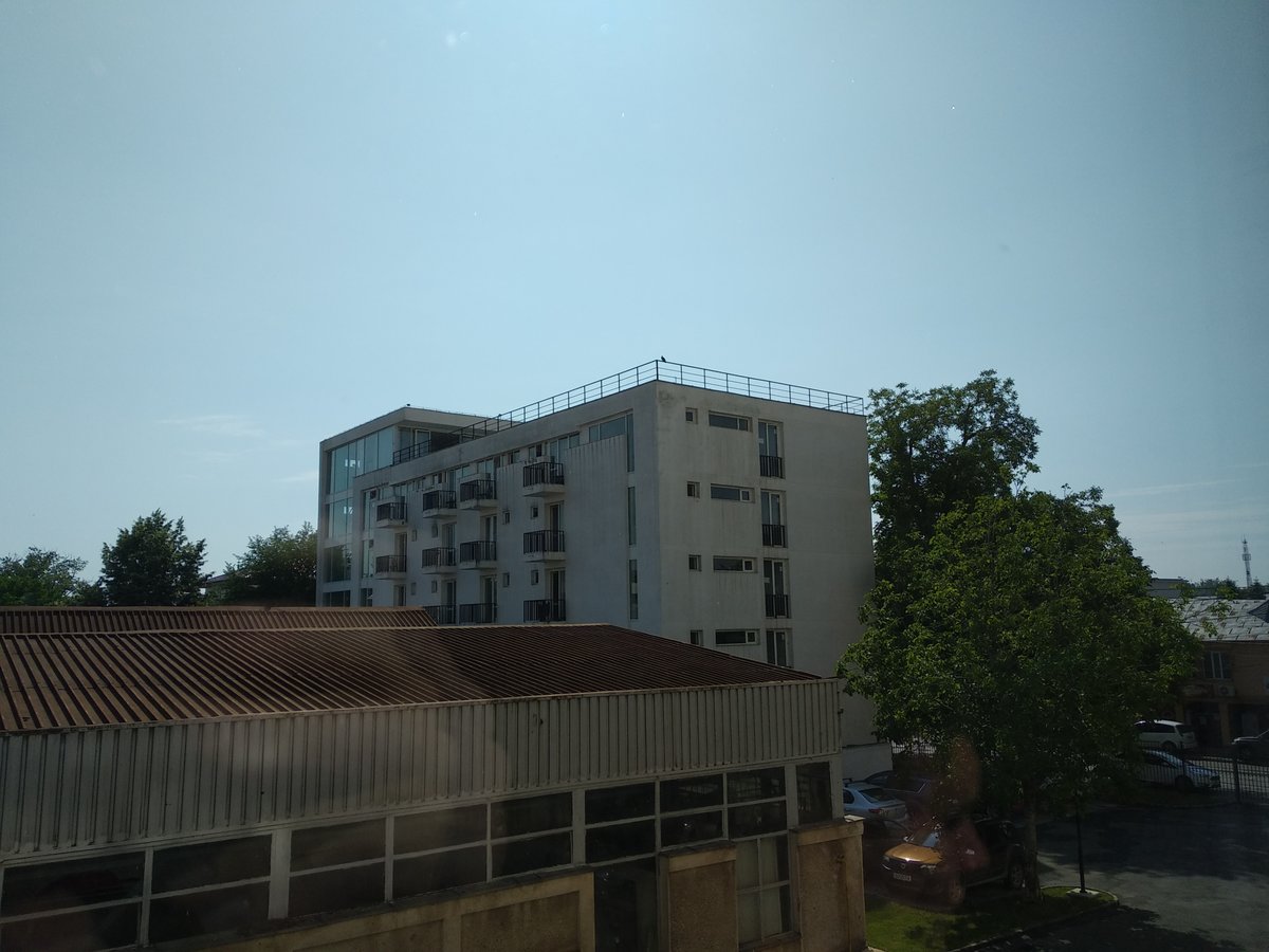 Our accomodation building seen from the university of engineering
